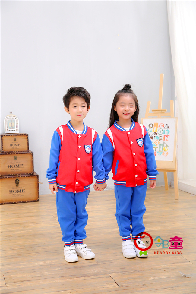 鄰童園服秋冬裝運動款17045款健康