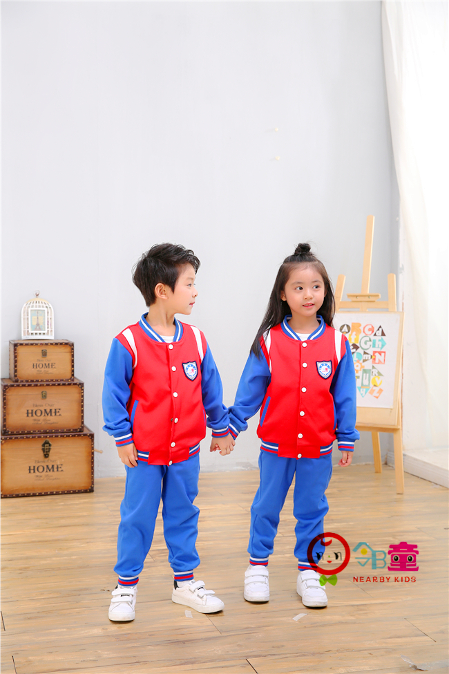 鄰童園服秋冬裝運動款17045款健康