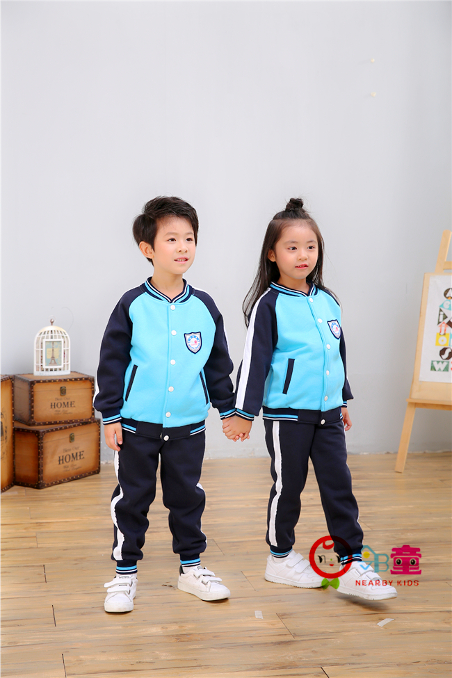 幼兒園園服秋冬運(yùn)動(dòng)裝17047款抓毛
