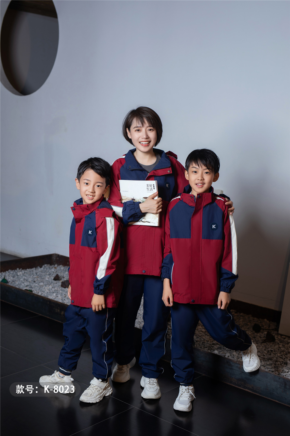 沖鋒衣校服園服k8023